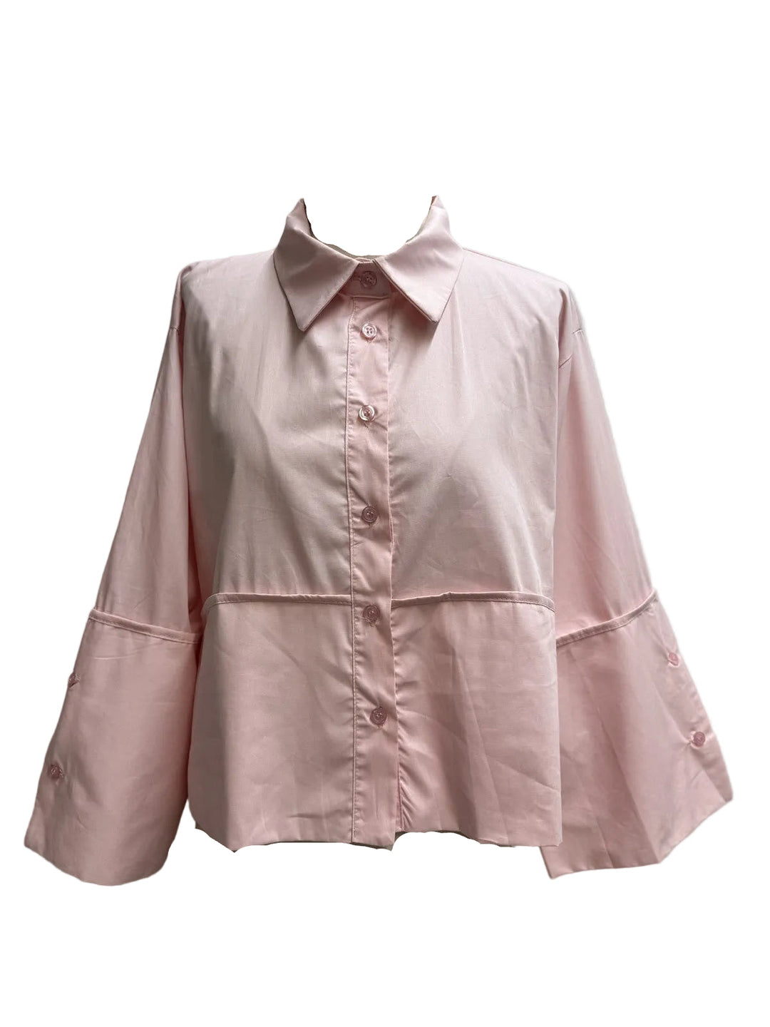 SELECTED BY KABARE - Josia - Skjorta med vid ärm - Rosa