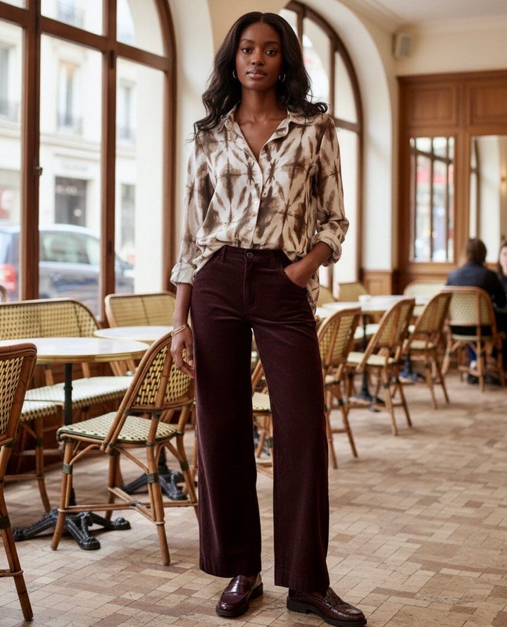 SELECTED BY KABARE - Susy - Mönstrad Blus