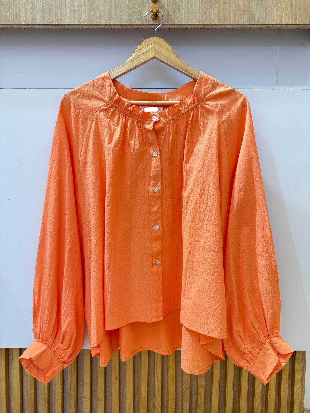 FLORIDA - Bohemisk bomullsblus - Orange