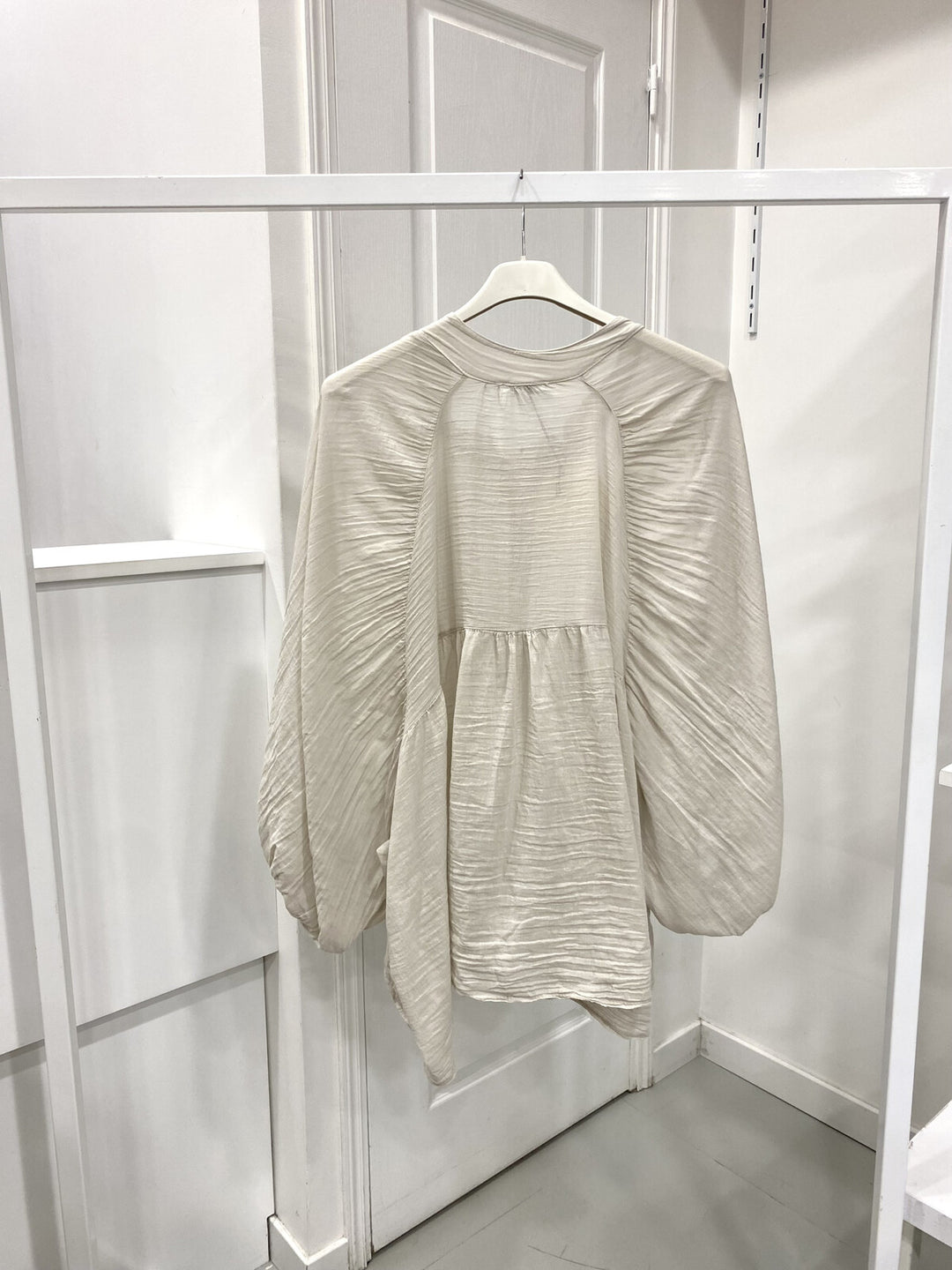 FLORIDA - Bohemisk bomullsblus - Beige