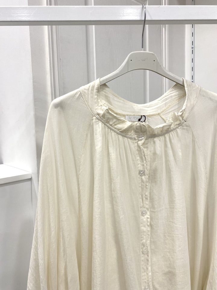 FLORIDA - Bohemisk bomullsblus - Creme