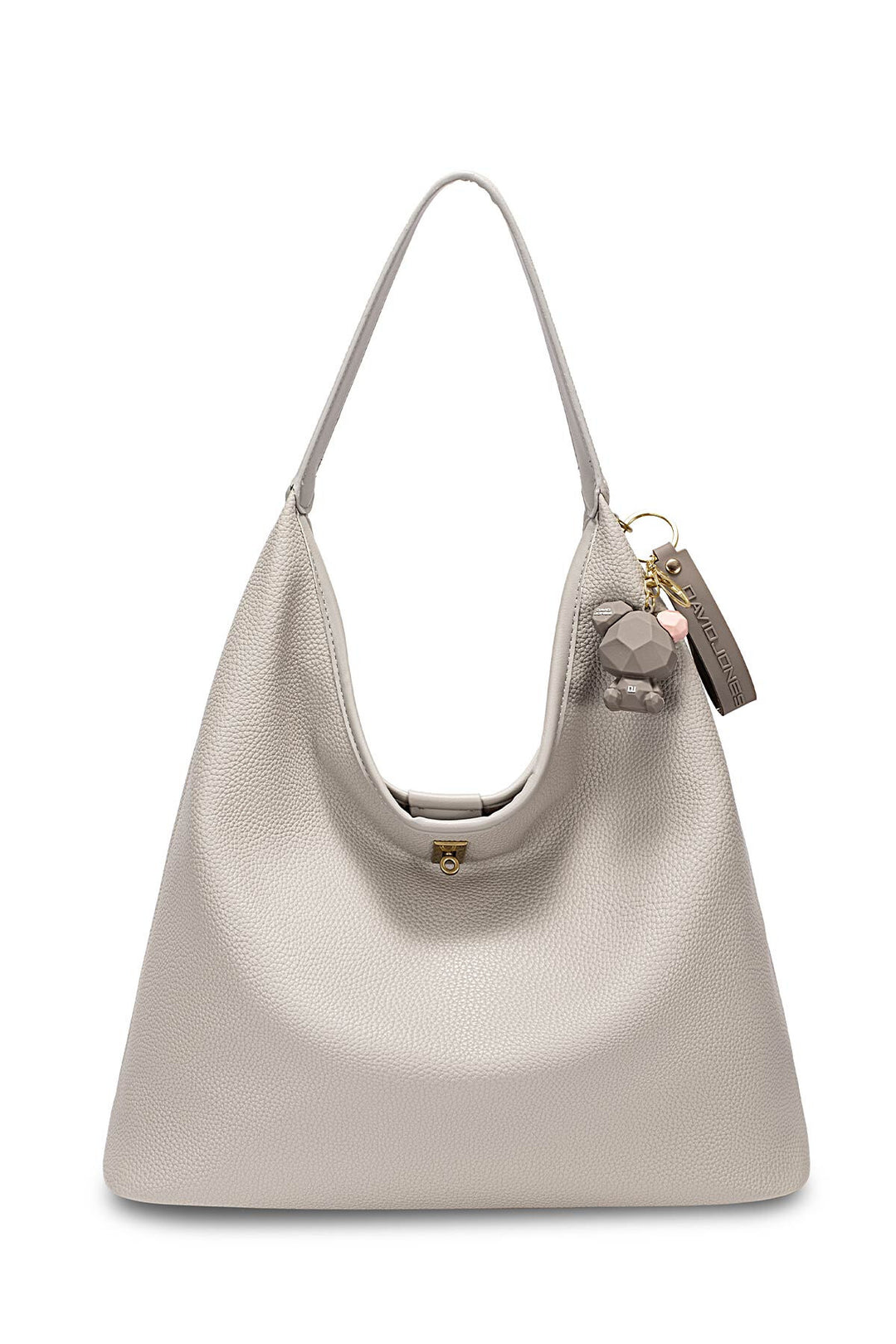 STACY - Shoulder hobo bag - Ivory