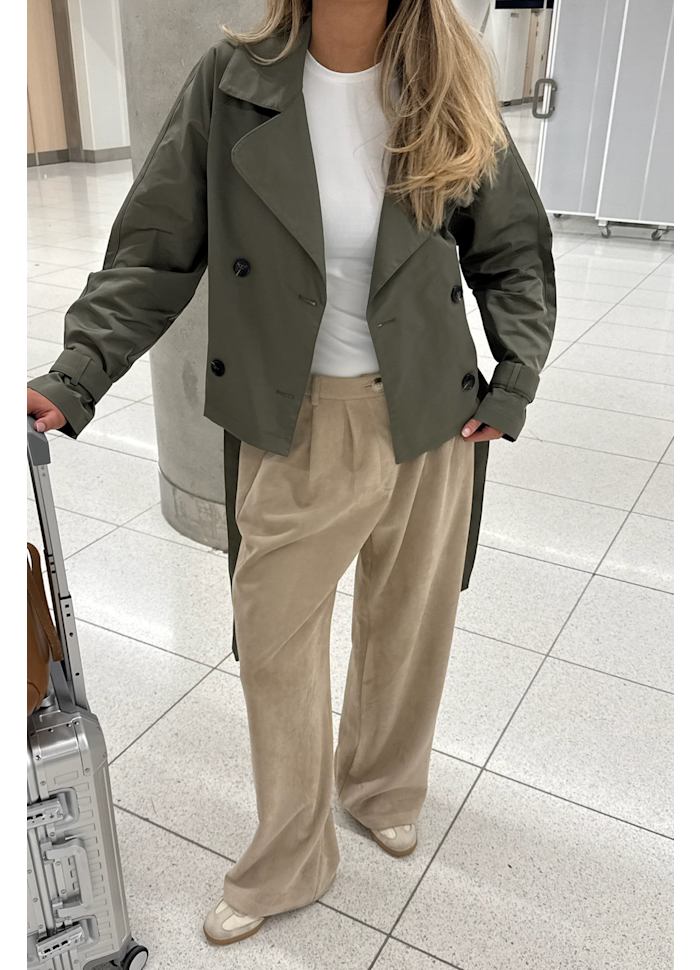 ALMA - Trenchcoat - Kakhi