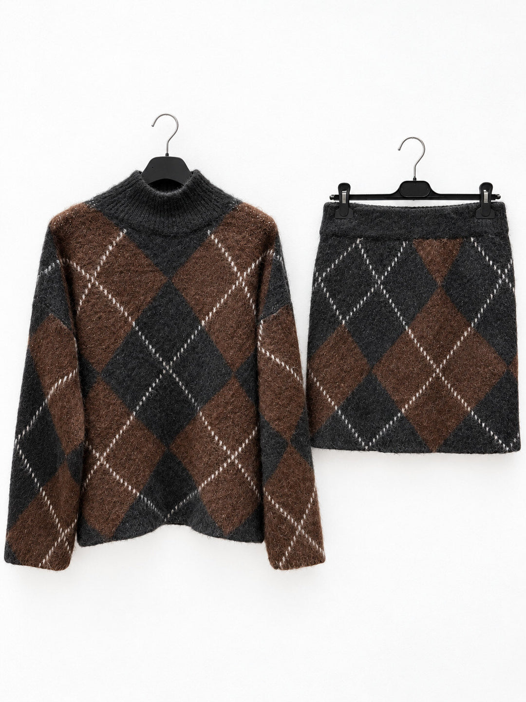 Hayley - Knit Set  - Brown