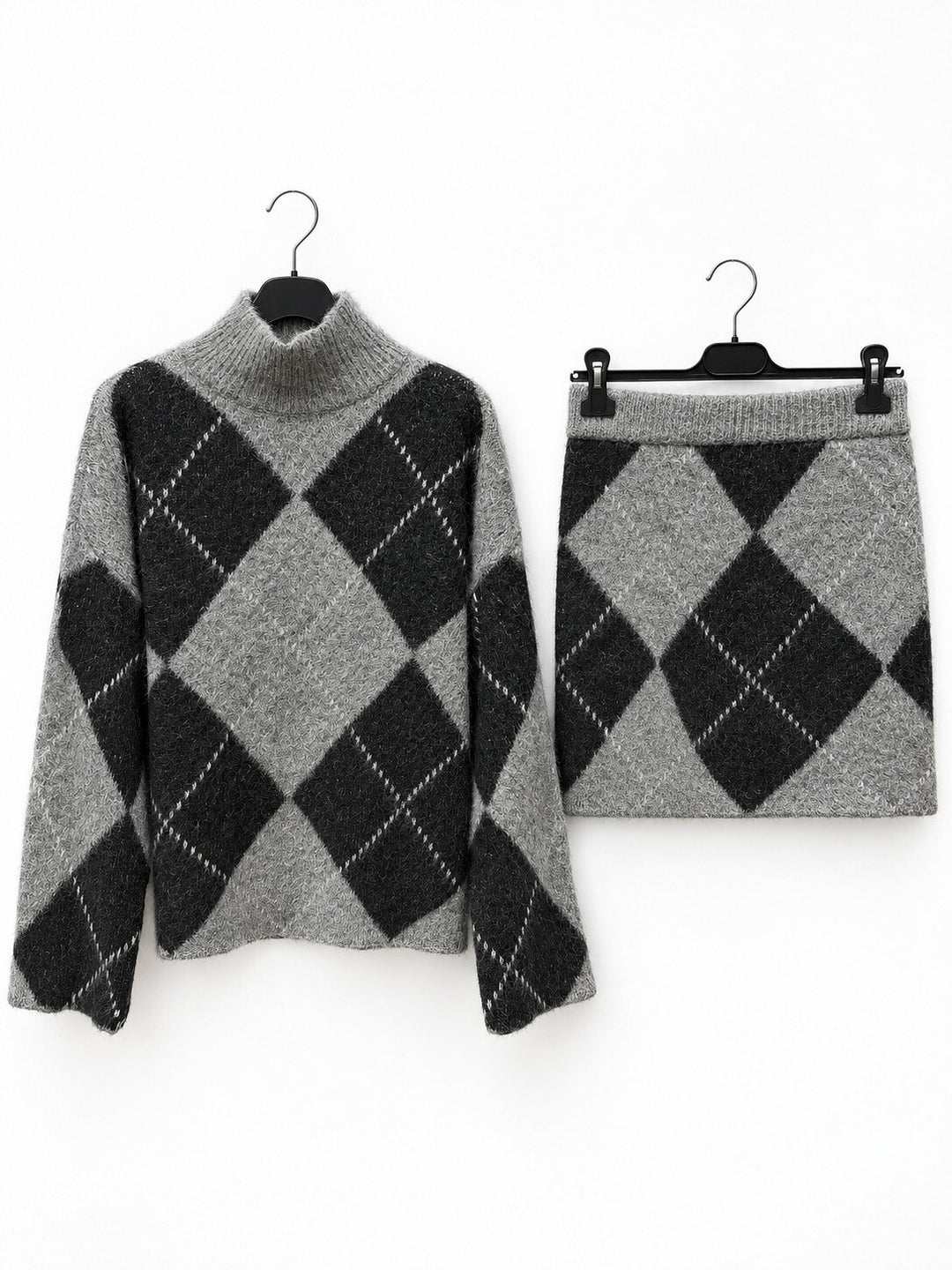 Hayley - Knit Set  - Black
