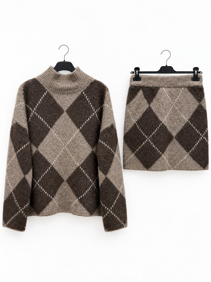 Hayley - Knit Set  - Taupe
