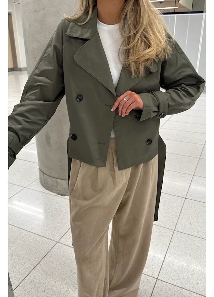 ALMA - Trenchcoat - Kakhi