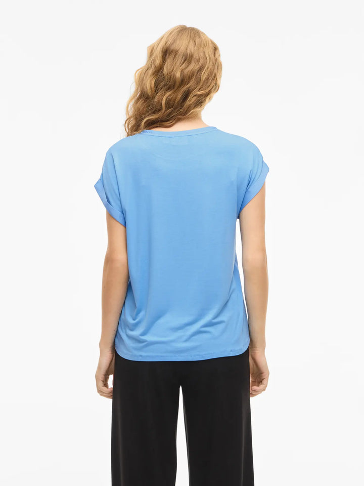 ELLETTE - Satin T-shirt - All Aboard