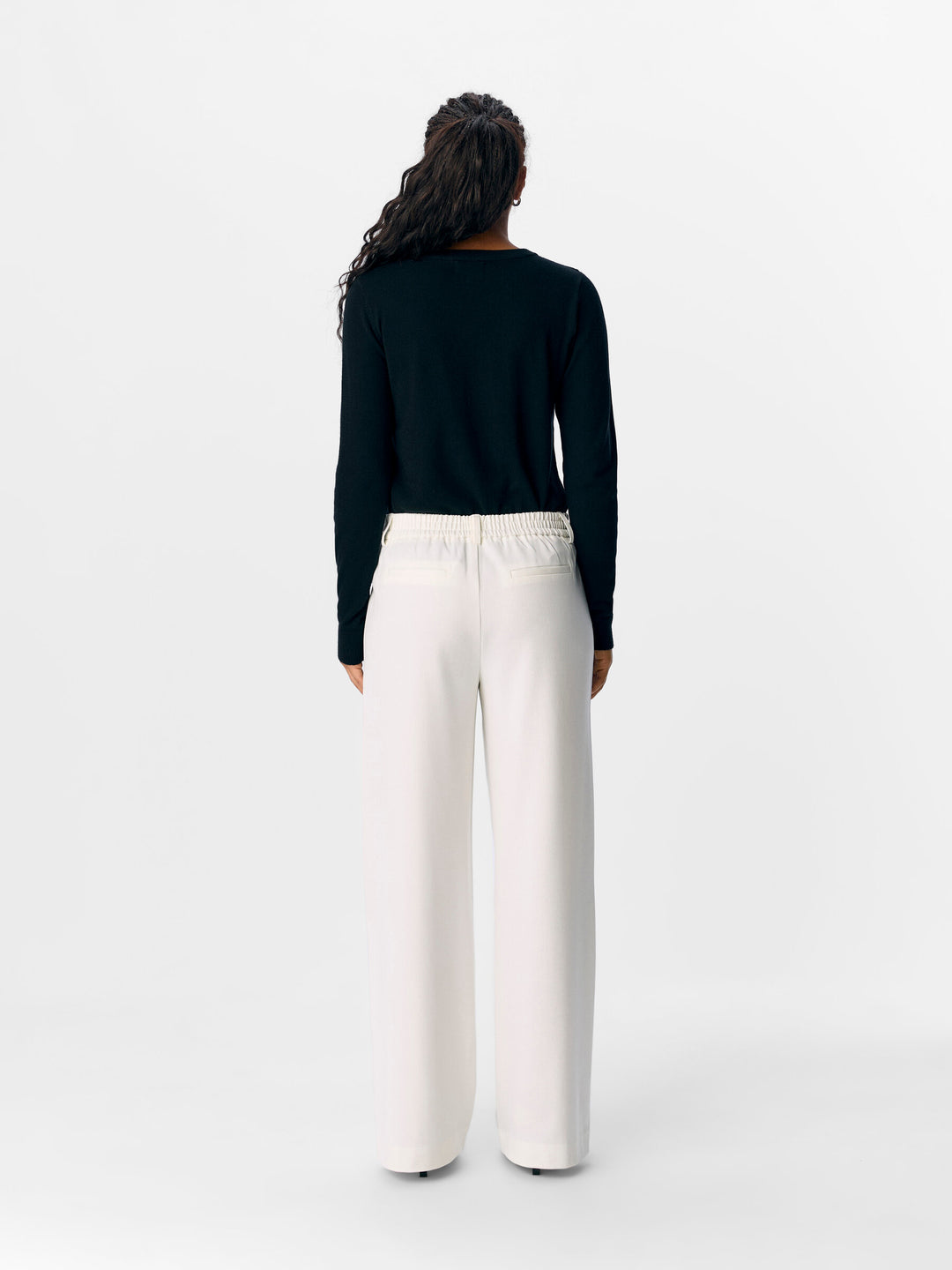 Lisa - Wide Suit Pants - Cloud