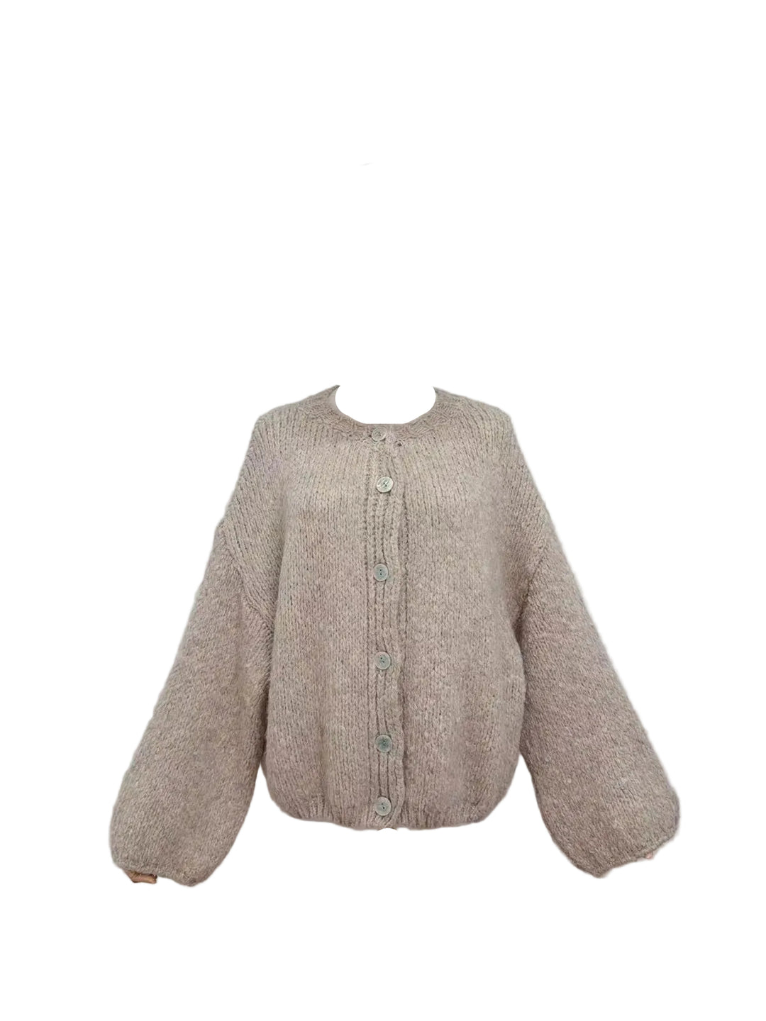 Tilda - Oversized Cardigan  - Beige