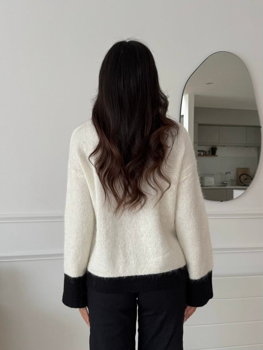 SELECTED BY KABARE - Estrella - Kofta/Jacka med guldknappar