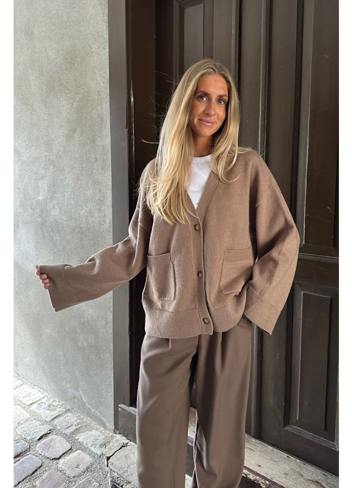MOLLY - Cardigan - Brown