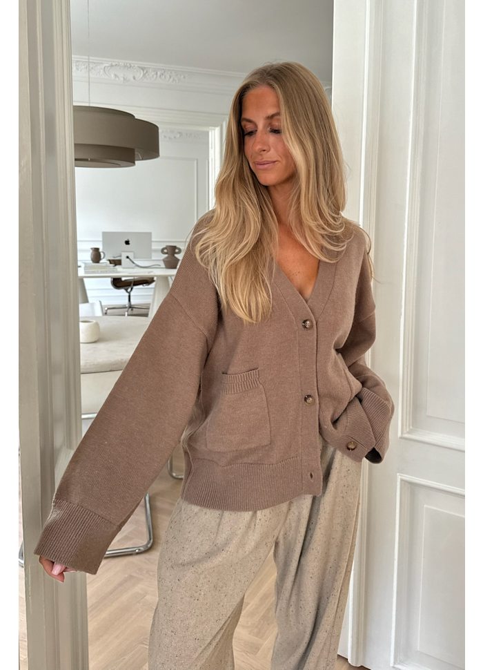 MOLLY - Cardigan - Brown