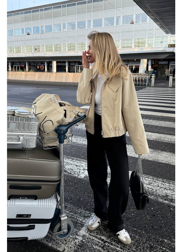 SARAHL - Bomber Jacket - Beige