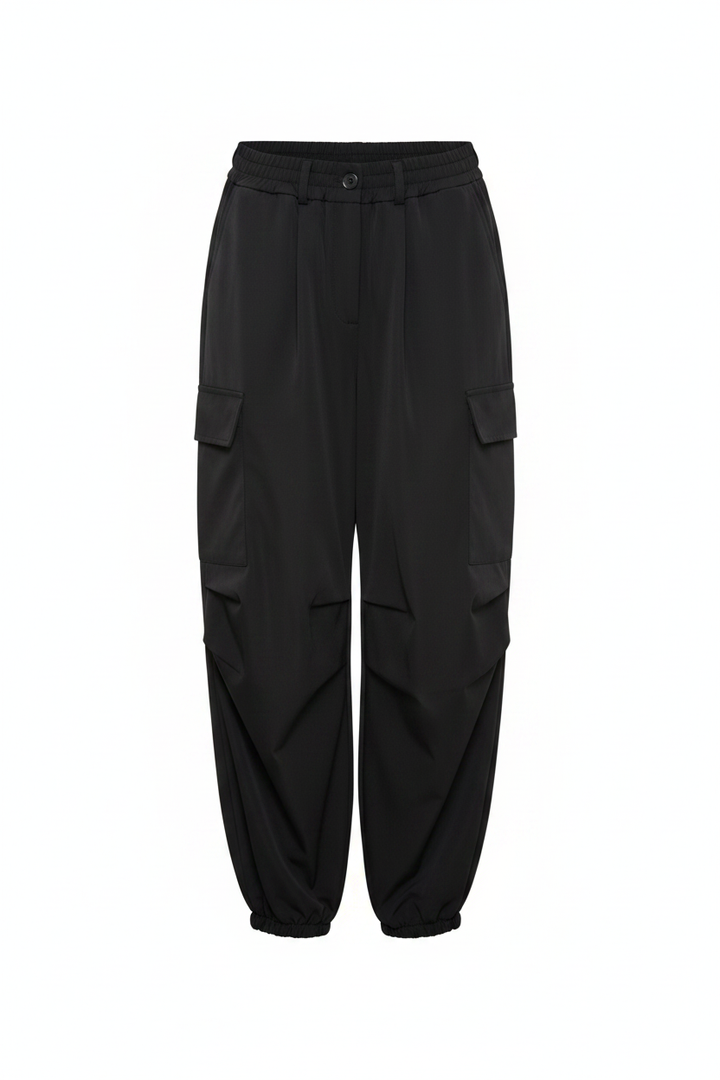 MARTA - Vanilla Pants - Black