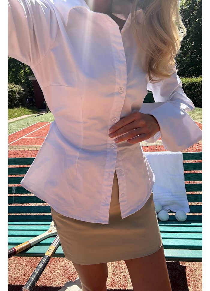 SILJA - Shirt - White