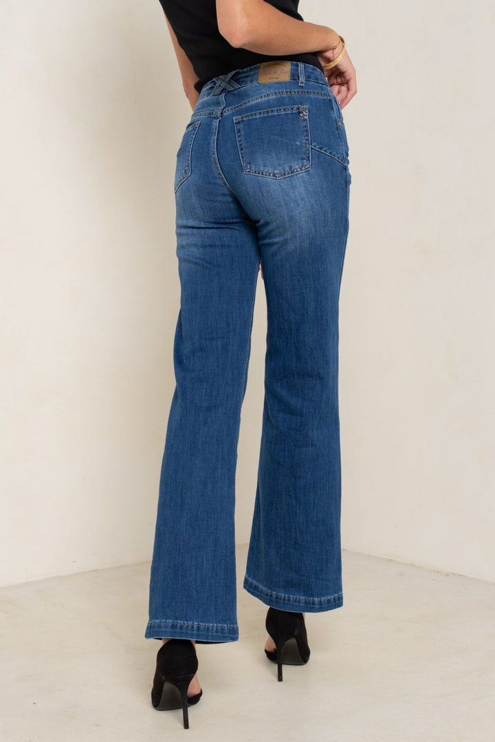 VERA - Straight Braided Jeans