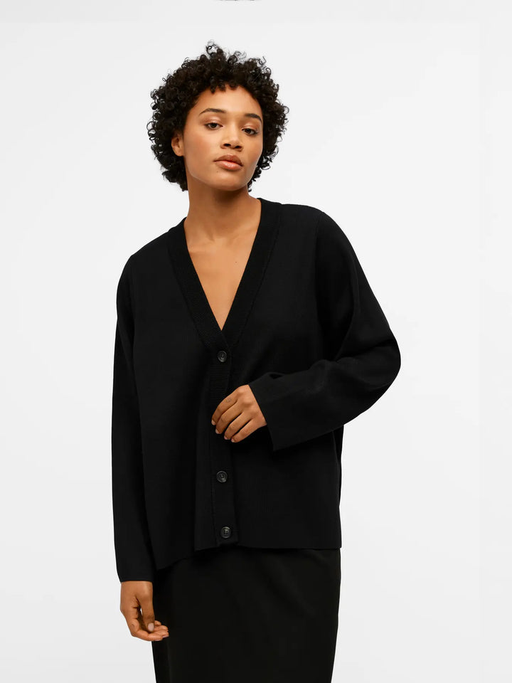 ESTER - Knit Cardigan - Black