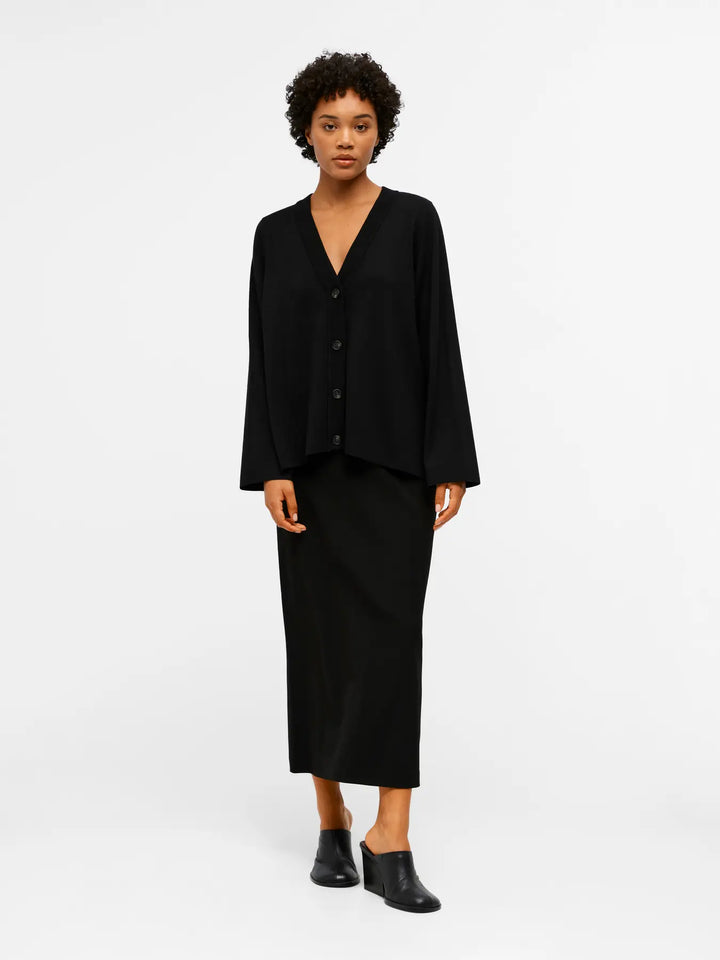 ESTER - Knit Cardigan - Black