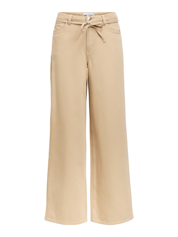 OBJECT - Rosie Wide Jeans - Beige
