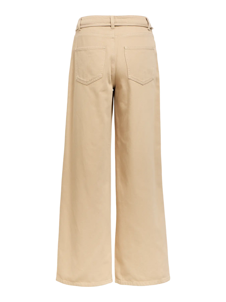 OBJECT - Rosie Wide Jeans - Beige