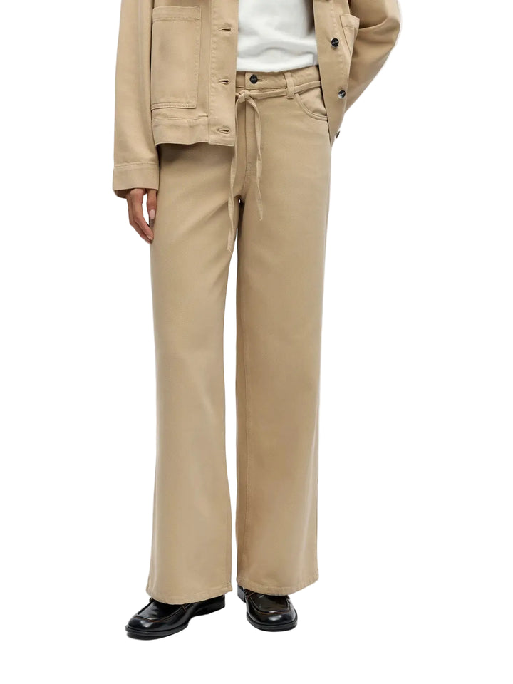 OBJECT - Rosie Wide Jeans - Beige