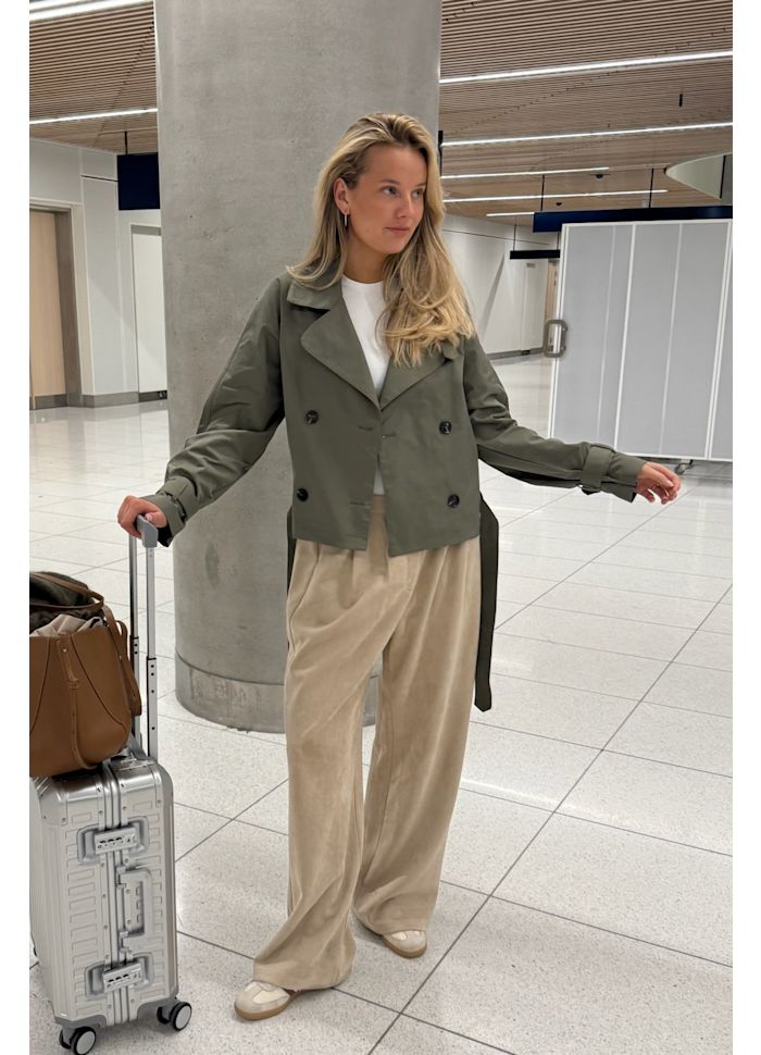 ALMA - Trenchcoat - Kakhi