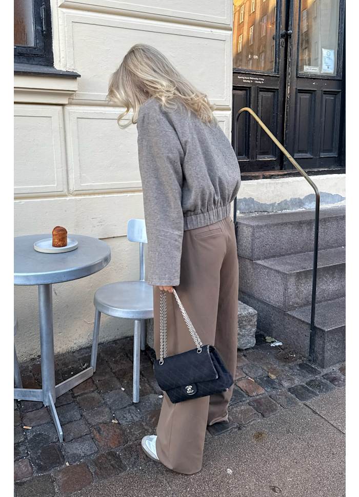 SARAHL - Bomber Jacket - Brown Melange