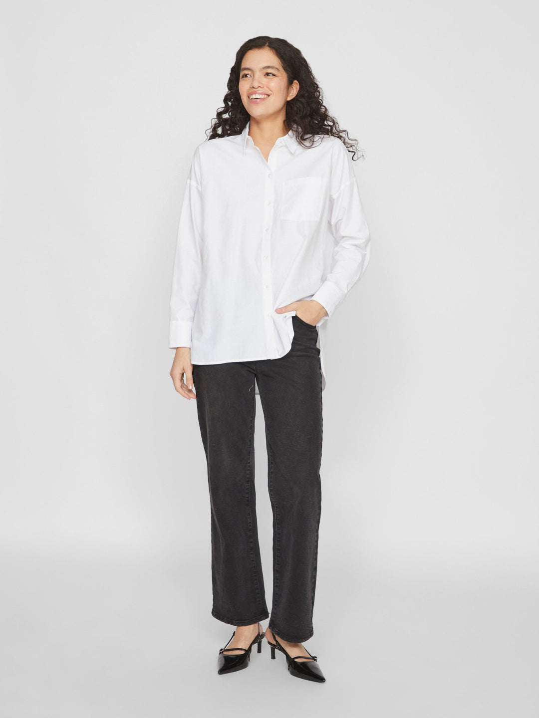 DARMA - Loose Shirt - White