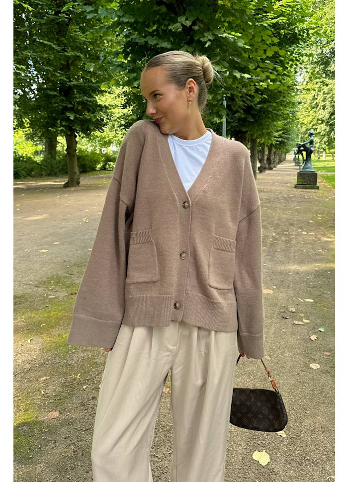 MOLLY - Cardigan - Brown