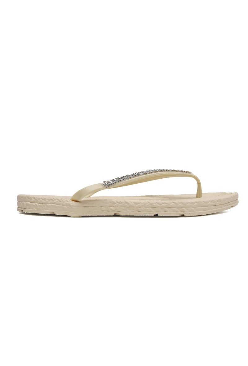 HONEY & HAZE - Marbella Flip Flops - Beige
