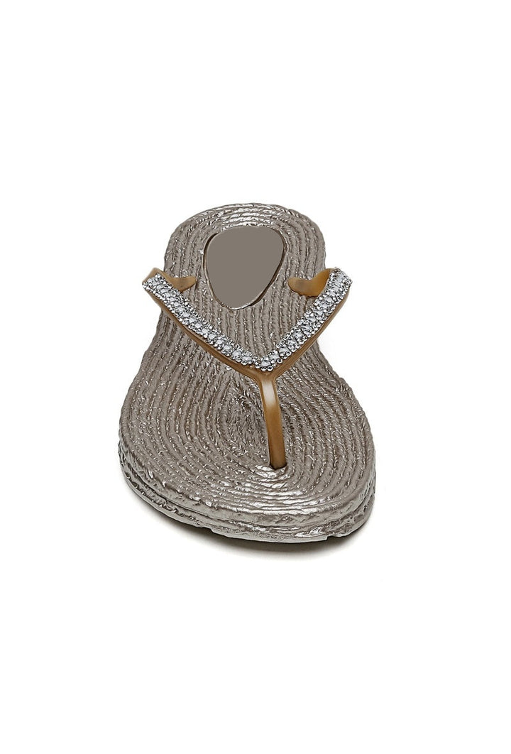 HONEY & HAZE - Marbella Flip Flops - Gold