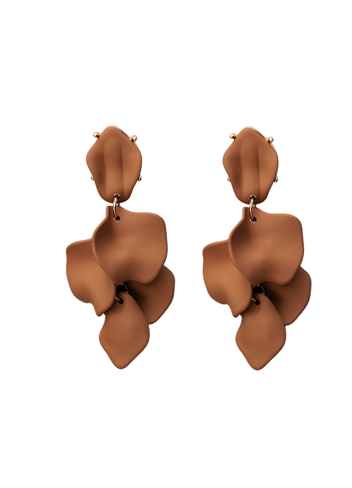 BOW 19 - Leaf earring - Matt Camel