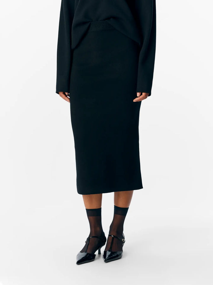 REYNARD - Knit Skirt - Black