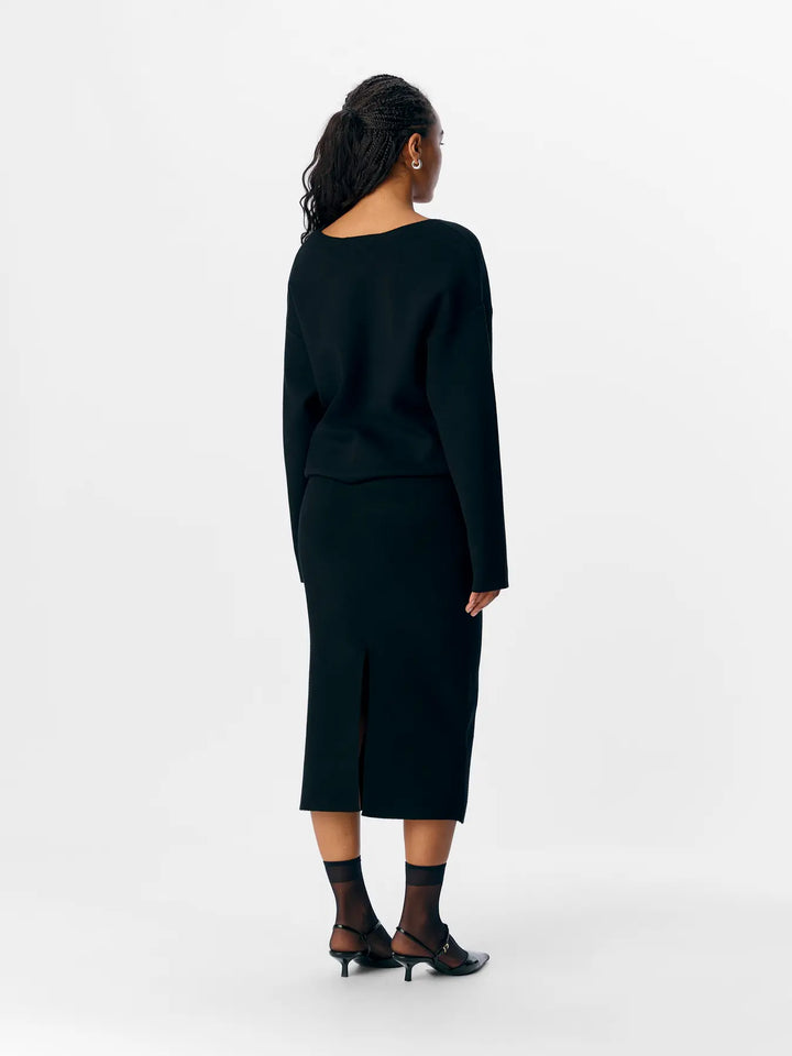 REYNARD - Knit Skirt - Black
