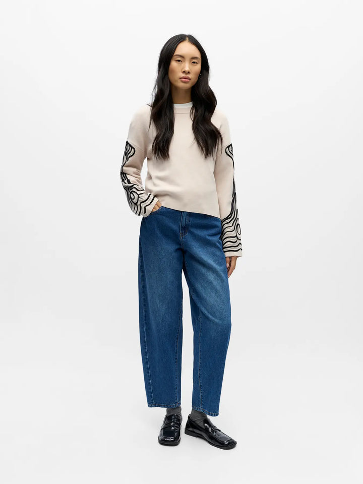 OBJECT - Reynard Knit - Silver Grey