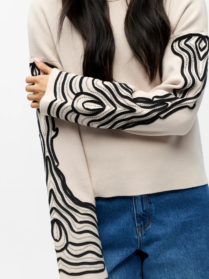 OBJECT - Reynard Knit - Silver Grey