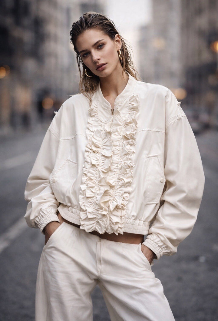 SELECTED BY KABARE - Mila - Bomberjacka med krås