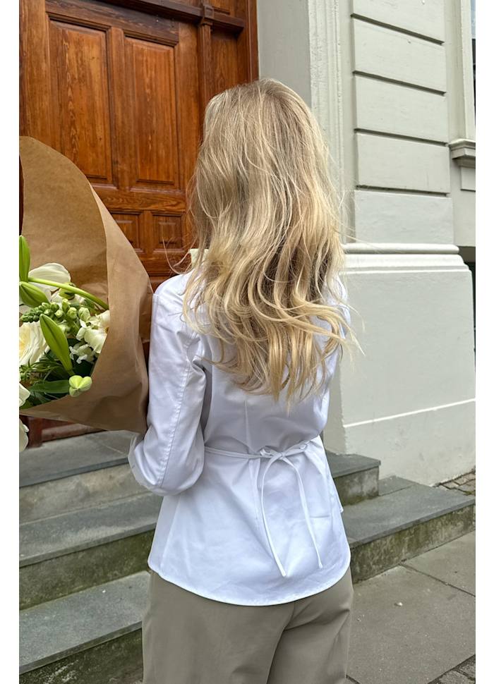 SILJA - Shirt - White