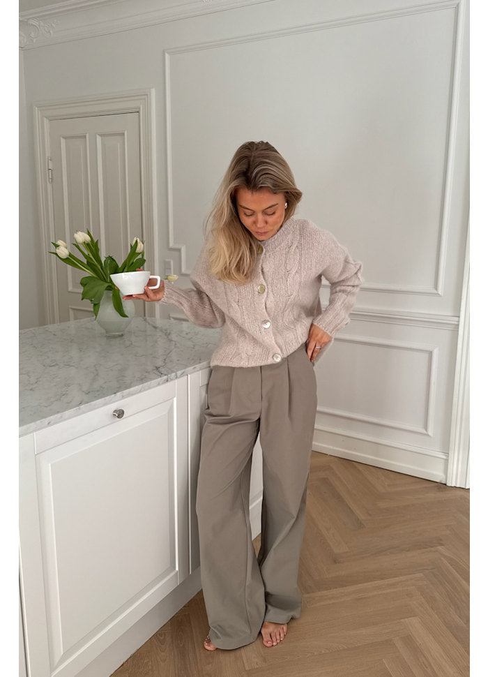 DITTE - Cardigan - Beige