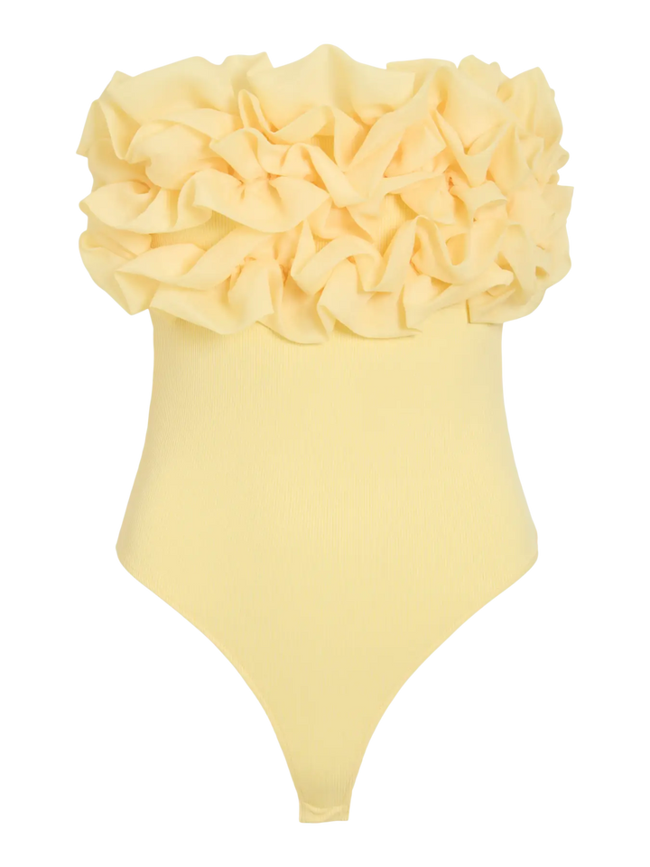 TOVE - Bodystocking - Yellow